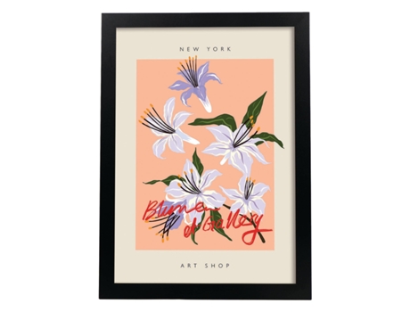 Póster NACNIC com A Ilustração de Blumenau e Galeria New York