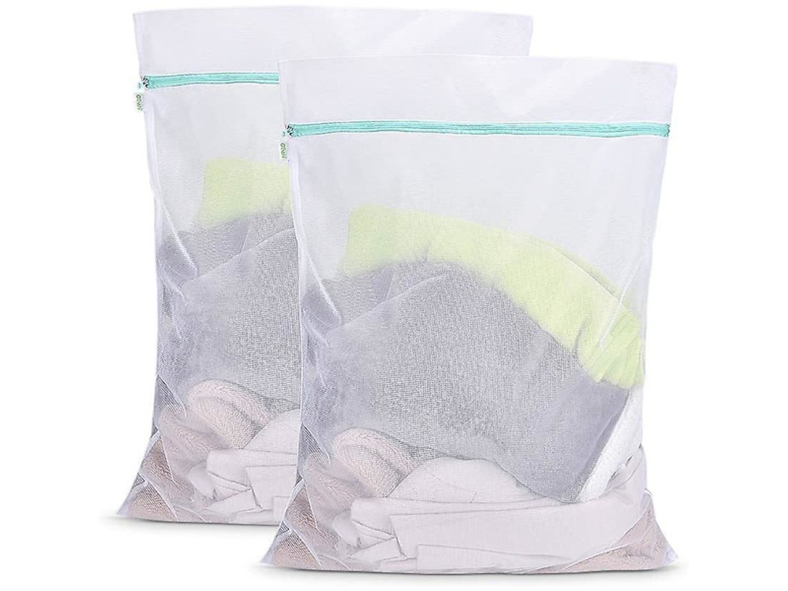 Conjunto de 4 Sacos Rede para Roupa Suja com Cordão, 40x50 cm BRILVIBERA