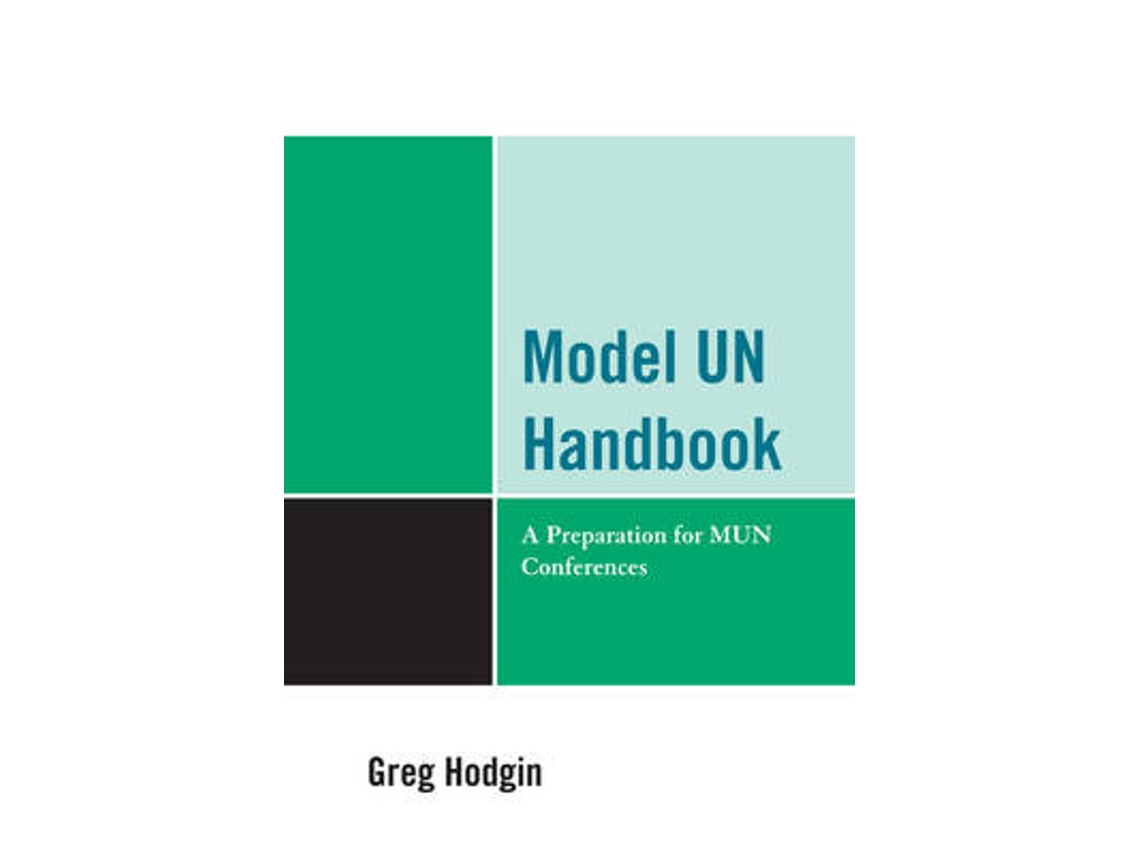 Livro Model UN Handbook de Greg Hodgin (Inglês)