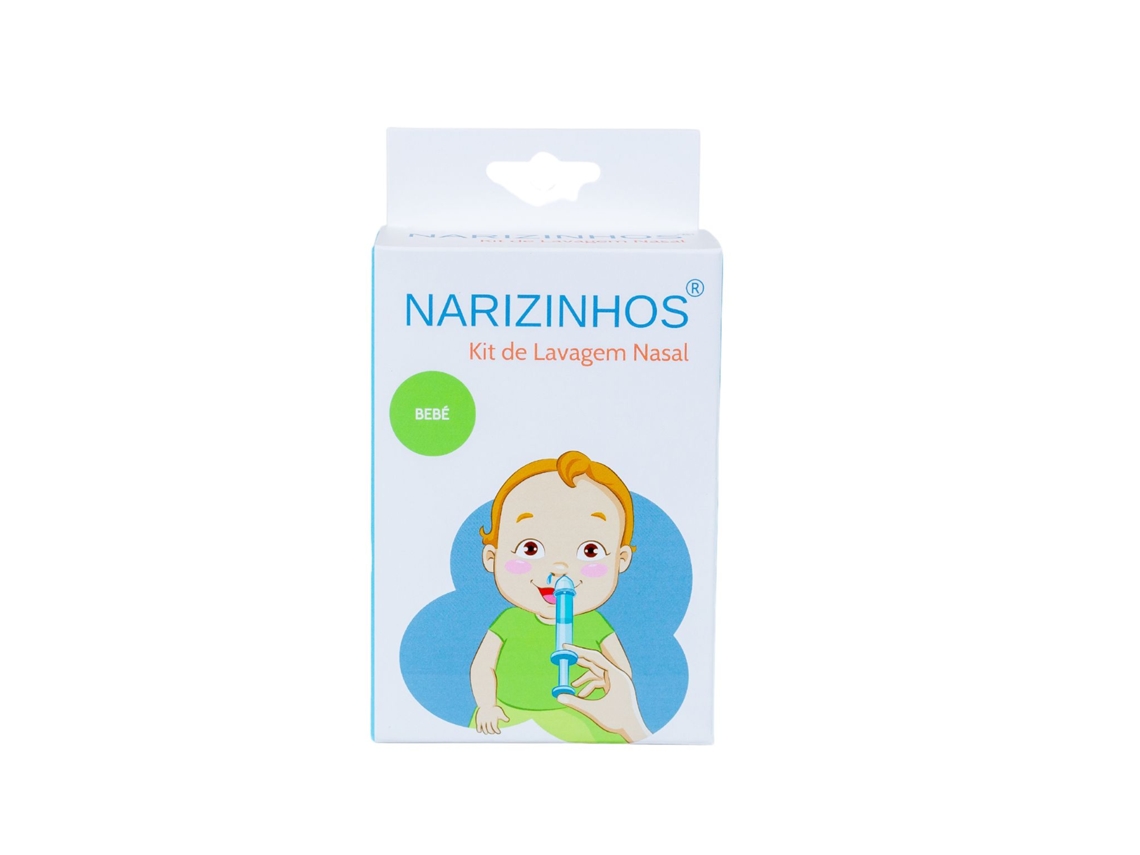 Kit de Seringa de Lavagem Nasal para Bebé NARIZINHOS