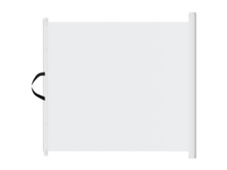 Retractable Pet Gate, Retractable Pet Gates Vidaxl Branco Poliéster (82,5 X 125 Cm)