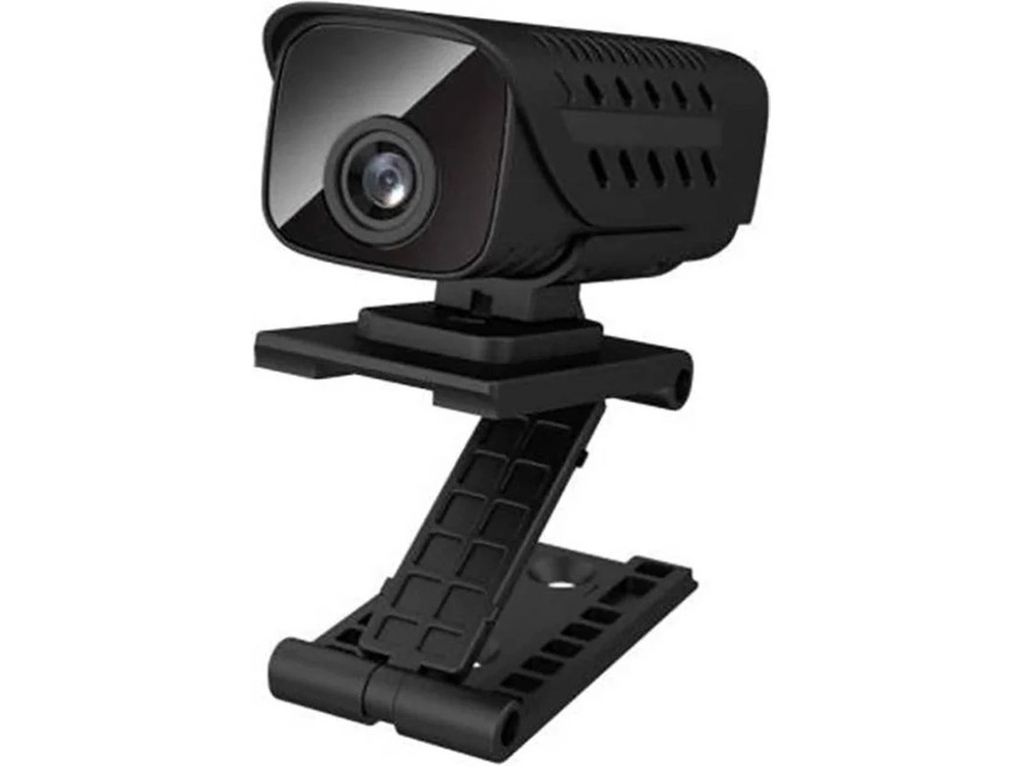 Mini Wifi Spy Camera, Hd 1080p Wireless Hidden Camera Live, Night Vision / Motion Detector, Home Security Camera, Push App Yizhood (preto)