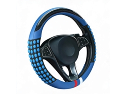 Capa Universal para Volante de Carro, Confortável de Segurar Serve para Diâmetro de 38 Cm DIGITALLAB (azul)