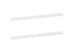 Wall Shelf, Wall Shelves Vidaxl Branco Mdf (100 X 9 X 3 Cm)