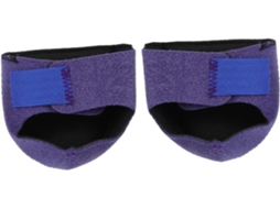 Protetores De Calcanhar 1par Em Silicone Azul