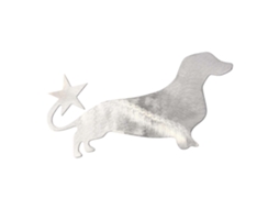 Enfeite De Natal Dachshund Uma Decoração De Natal Criativa Em Formato De Estrela Olysi Shop