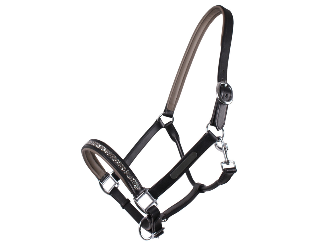 Cabresto de couro QHP Lupine