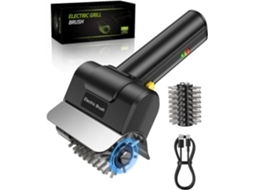 Escova Elétrica Rotativa para Grelha, Recarregável, 1500rpm AQUAFORGE
