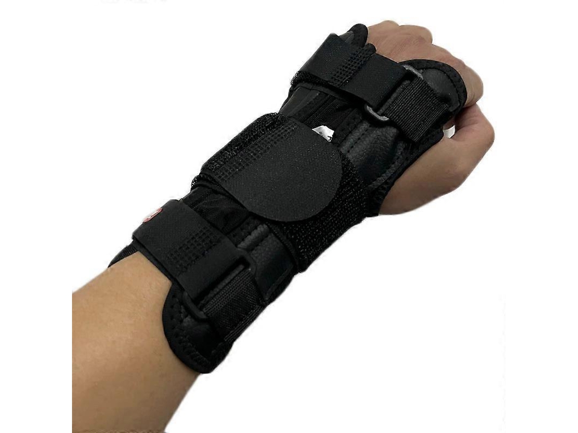 Omni-férula De Muñeca Para Canal Carpiano Protector Apoyo De Muñeca Para Lesiones Fractura Reposo Y Prevención 1 Unidad Negra