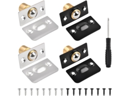 Conjunto De 4-fechos Esfera Porta Armário Leontool, Com Rolamentos De Esfera Ajustáveis, Corpo Em Latão E Placa De