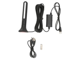 Aetheria antena Tv Digital Hd Amplificada com Alcance 300 Milhas Suporta 4k 1080p para Fire Tv Stick e Tvs Antigas