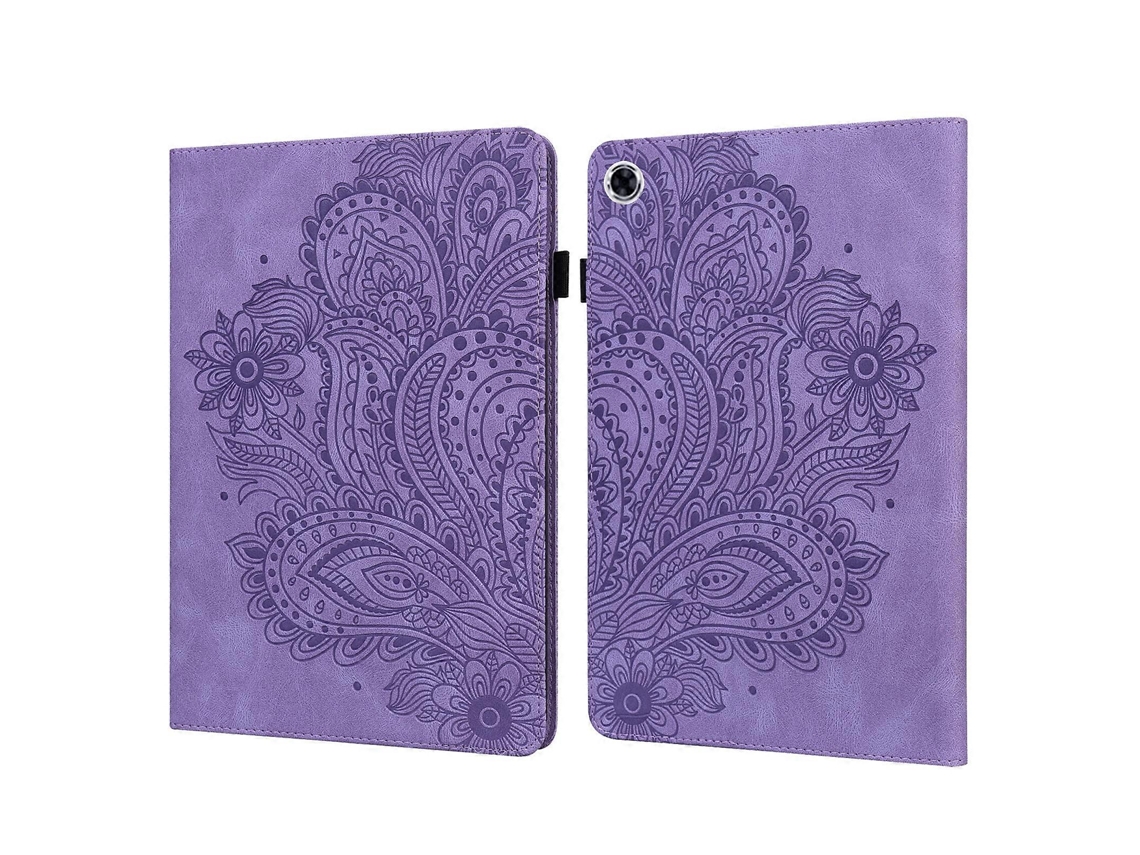 Capa De Couro Para Lenovo Tab M10 Plus Tb-x606f
