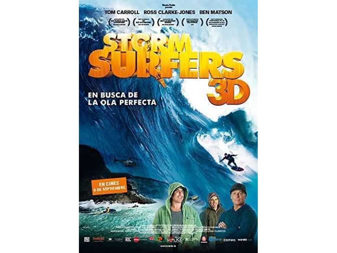 Blu-Ray 3D Storm Surfers (Edição em Espanhol)
