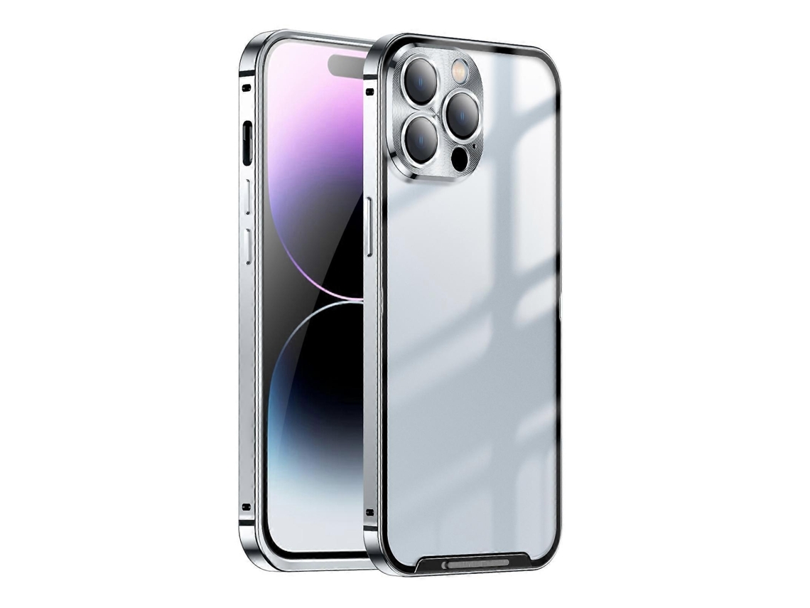 Lurelia Capa Iphone 14 Pro Max Metal Fosca Prateado