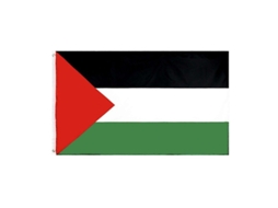 Bandeira da Palestina Nova Line para Exterior Resistente ao Sol 90x150cm | S/MARCA