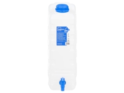 Vidaxl Recipiente De Água Com Torneira Transparente 20 L Plástico