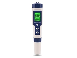 Medidor De Qualidade Da àgua 5 Em 1 Portátil Analisador Digital De Ph,salinidade,temperatura,tds E Ec Para Casa,jardim E Laboratório Btforus