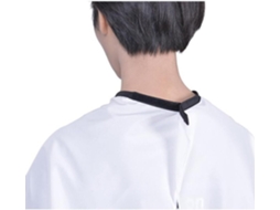 Capa impermeável para cabelo, ideal para salões de beleza e cortes de cabelo, com ajuste sem costura.