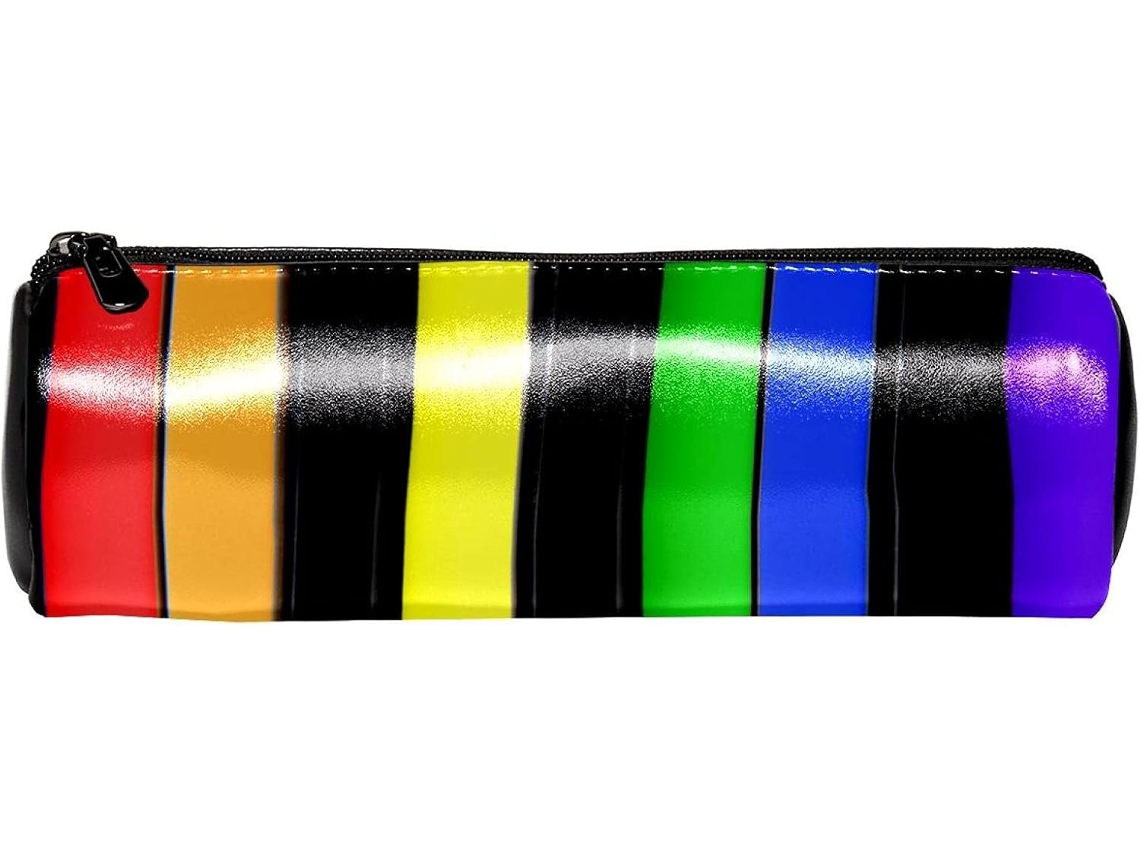 Bolsa musical infantil para guardar lápis, material escolar e outros itens essenciais.