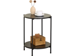 Mesa Lateral de Metal 56 X 40 X 31 Cm VENPRODIN