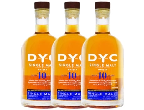Whisky DYC Single Malt Dyc 10 Anos (0.7 L - 3 unidades)