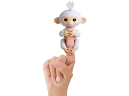2026 fingerlings Macaco Glitter Sugar Branco Pet Interativo para Crianças de 5 a 16 Anos Wowwee