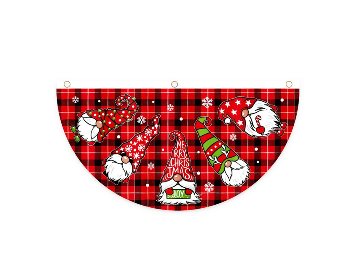 Bandeira de Natal em Pano para Exterior LAXISCREED