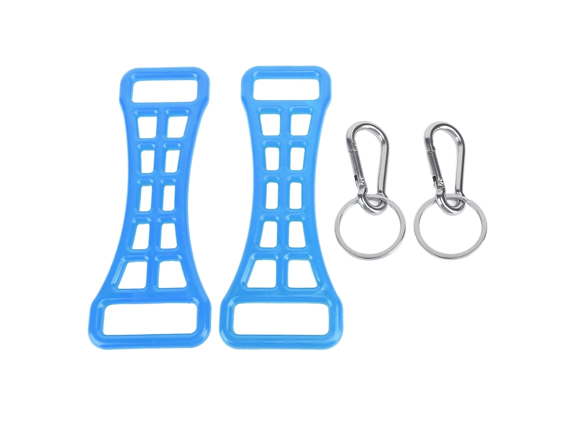 Mali 2pcs Ferramenta Auxiliar para Fecho de Bota de Esqui Extensor Multifuncional Abs Azul para Entusiastas de Esqui