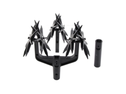 Cultivador Rotativo Manual S/MARCA (23.5x13.5x26.5cm) para jardim