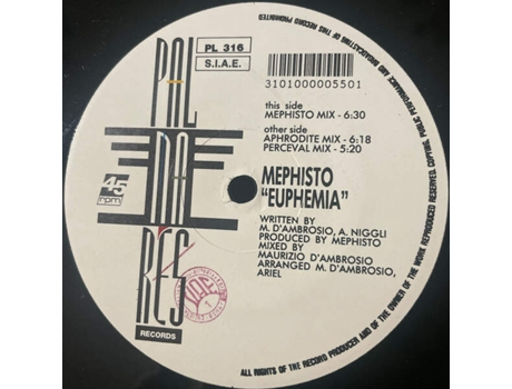Vinil Euphemia, Mephisto Palmares Records