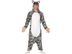 Fato de Homem DISFRAZZES Zebra Largo (Tam: M)