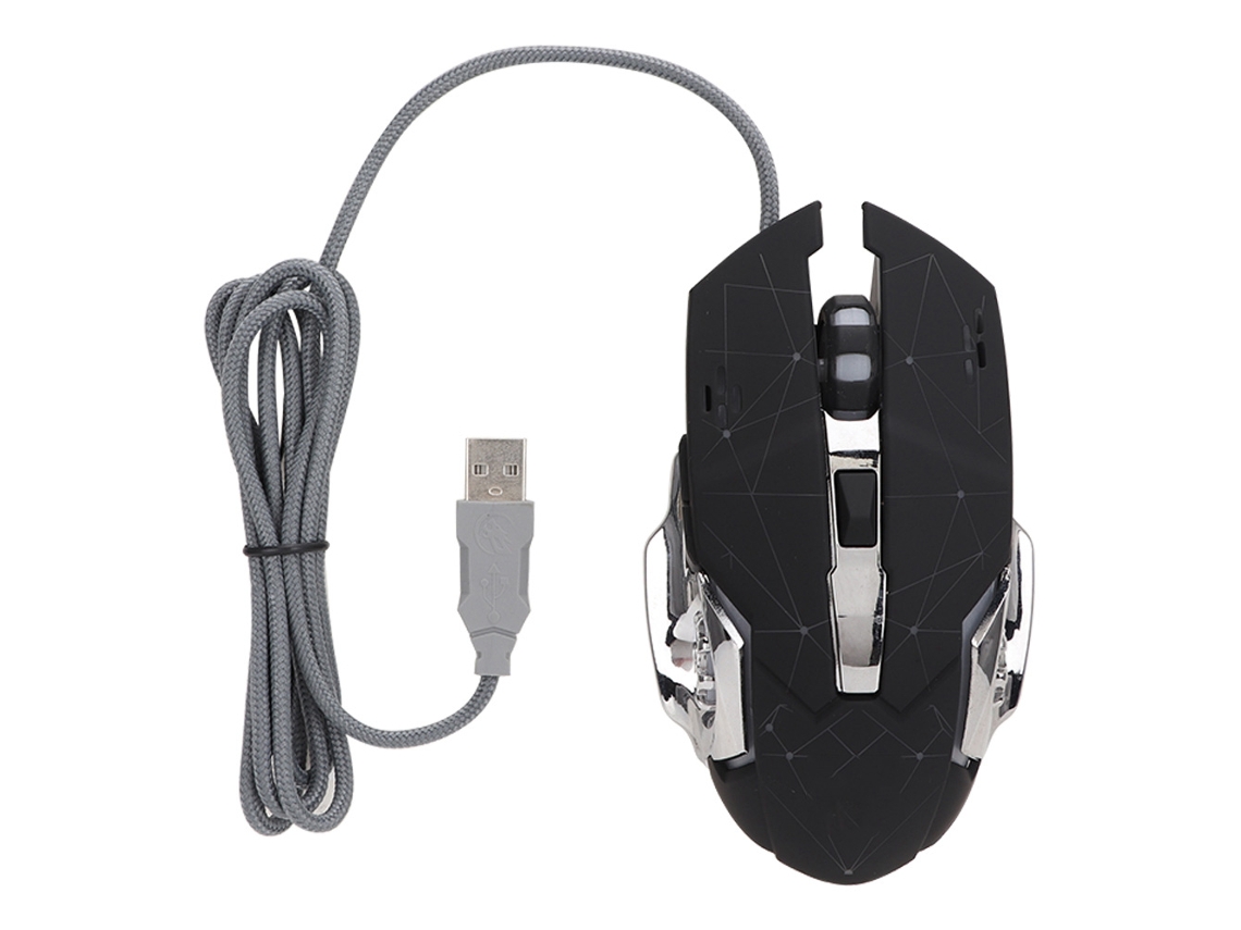 Rato Gaming Usb LAXISCREED Ajuste Dpi Pc Portátil