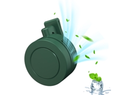 Ventilador portátil com clip, silencioso e com 3 velocidades