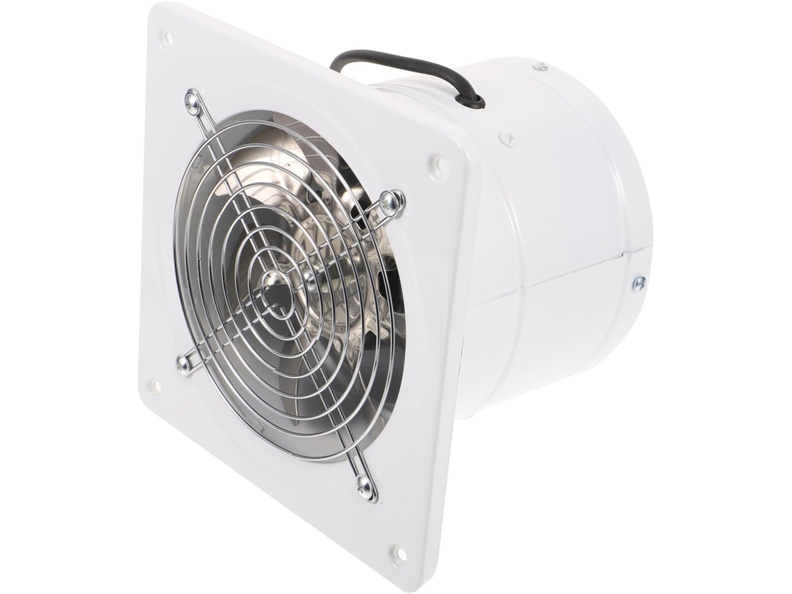 Exaustor Ventilador de Janela em Aço Inoxidável, Silencioso, Resistente À Corrosão, para Cozinha, CHABERLU