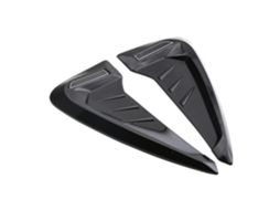 1pair Universal Leaf Plate Air Inlet Trim Cover Car Styling