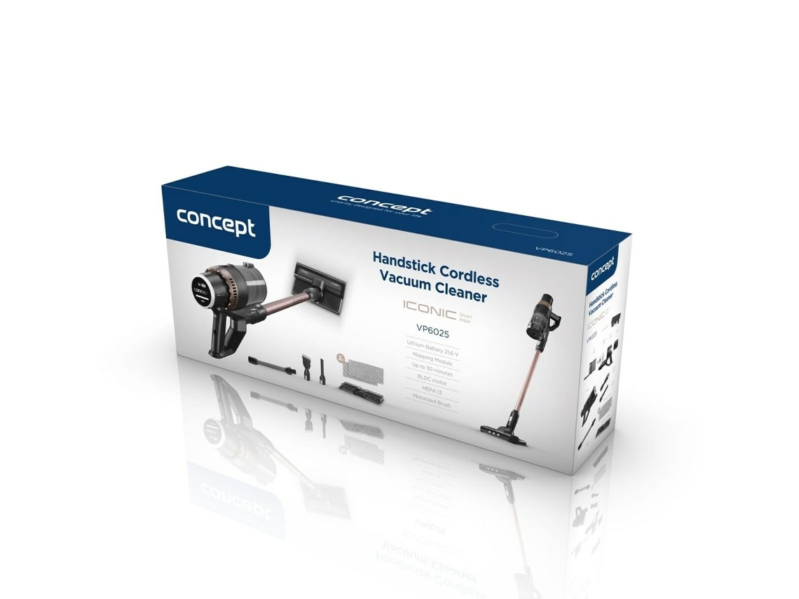 Aspirador Sem Cabo CONCEPT Vp6025