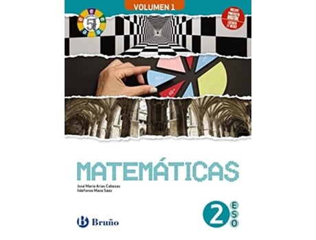 Livro Matemáticas 2ºeso. Trimestral. Proyecto 5 Etapas 2023 Da Editorial Bruño De José María Arias Cabezas E Ildefonso Maza Sáez (espanhol)