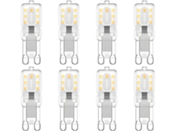 Lâmpadas LED Rebe G9, 3w/300lm Branca Quente 3000k, 14
