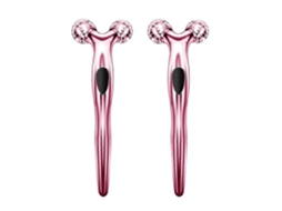 Conjunto de 2 Rolos Massageadores Faciais 3d, Ferramenta Firmadora para Cuidados com a Pele. GOKOCO