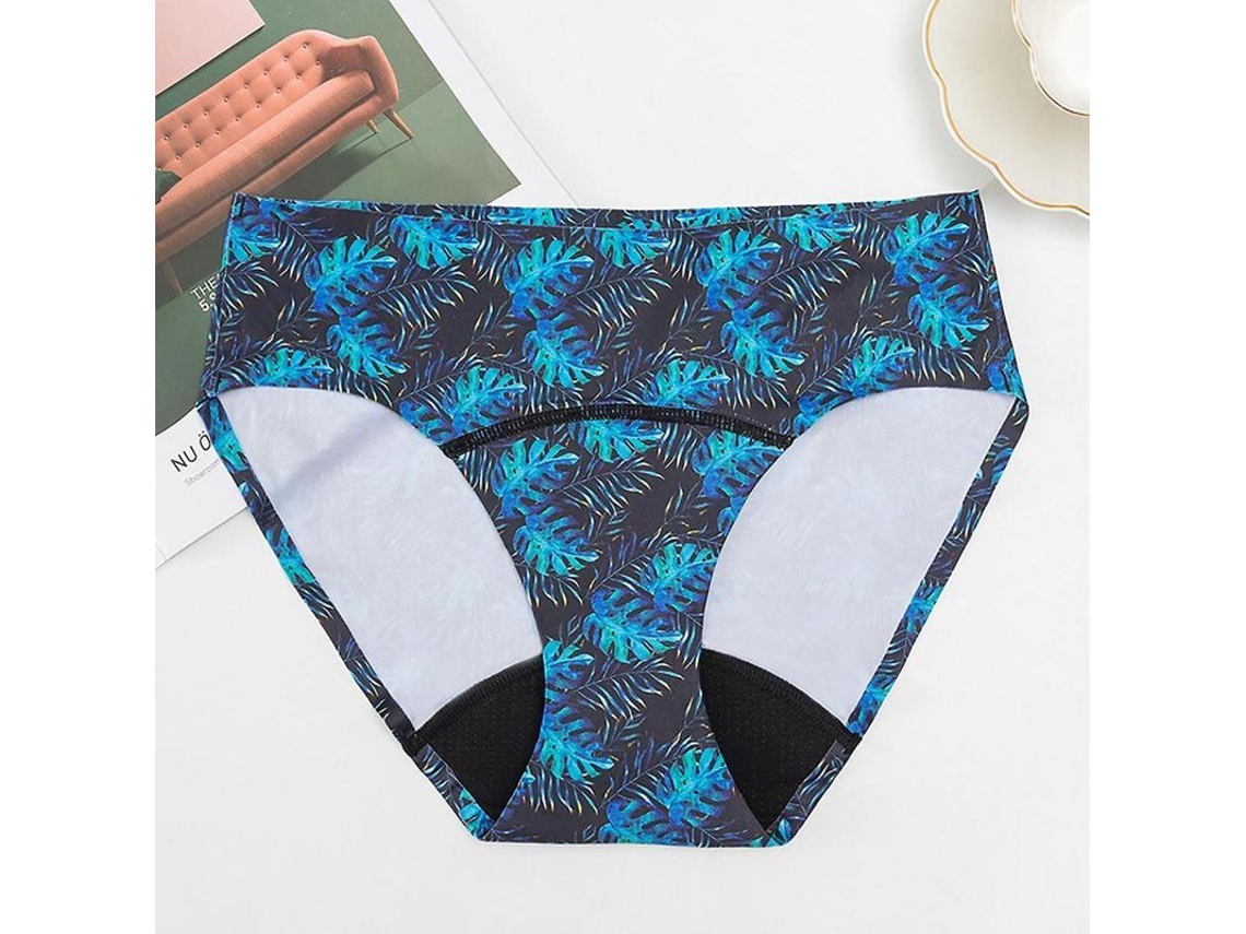 Bikini Bottoms Antifugas para Adolescente y Mujer Azul M S/MARCA 2026