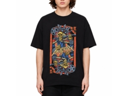 Anthrax Evil King World Tour 2018 T-shirt Unisex Adults Size:m