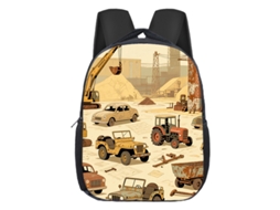 Mochila Escolar, Infantil, Grande Capacidade, Multifuncional, Fofa, Estampa De Desenho Animado
