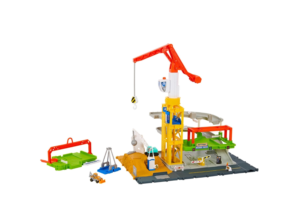 MATTEL Conjunto de Construção Action Drivers com Grua e Acessórios Multicor