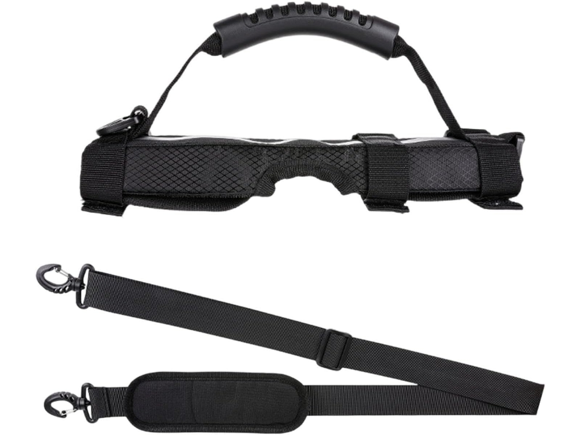 Alça de transporte de ombro HARILLA para bicicleta dobrável ergonômica ajustável leve compatível com S/MARCA