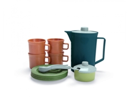 Conjunto De Café Em Bioplástico Dantoy Conjunto De Brinquedos Sustentáveis ​​com 17 Peças