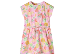 Vestido De Criança Rosa Suave 116