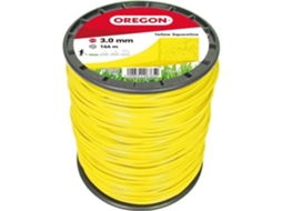 Linha Roçadeira Quadrada Nylon Amarelo 3.0Mm/144M OREGON 69-421-Y