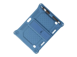Capa De Silicone Para Tablet M30 Pro 10,1 Polegadas, Protetora Com Suporte Ajustável E Caneta Inclusa Tuotuo (azul)