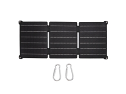 Painel Solar Plegável Portátil 21w Ipx6 Impermeável Carregador Usb Dc | S/MARCA