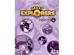 Livro Great Explorers 4. Activity Book de Nina Lauder e Suzanne Torres (Espanhol)